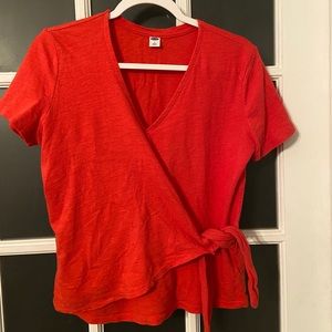 Old navy wrap top